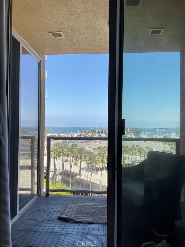 388 E Ocean Blvd Unit 718, Long Beach, CA 90802 - balcony with a water view