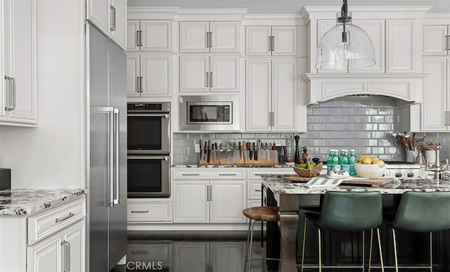3530 Trimble Ct, Nashville, TN 37215 - kitchen with appliances with stainless steel finishes and white cabinetry