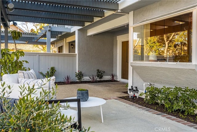 11 Thunder Trl Unit 6, Irvine, CA 92614 - view of patio / terrace with a pergola and an outdoor living space