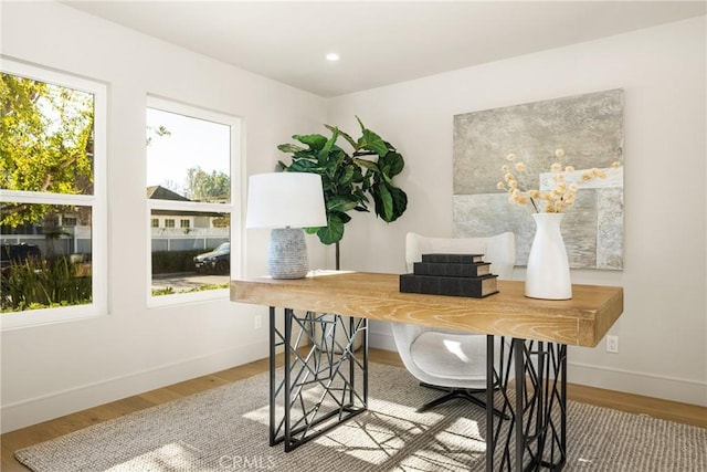 11 Thunder Trl Unit 6, Irvine, CA 92614 - home office featuring wood finished floors and recessed lighting