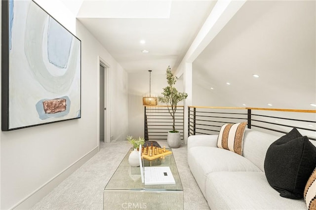 11 Thunder Trl Unit 6, Irvine, CA 92614 - carpeted living area featuring recessed lighting and baseboards