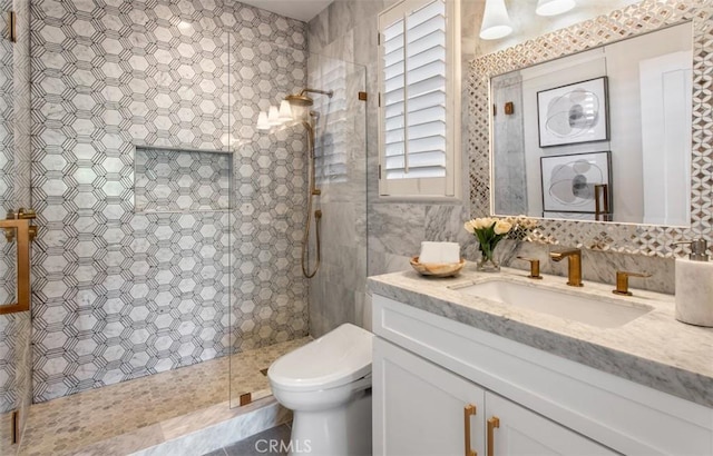 7 Suprema Dr, Newport Coast, CA 92657 - bathroom with vanity and a tile shower