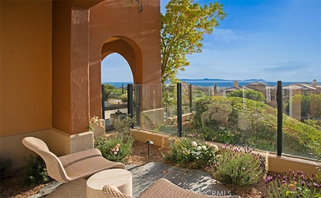 7 Suprema Dr, Newport Coast, CA 92657 - view of patio with a water view