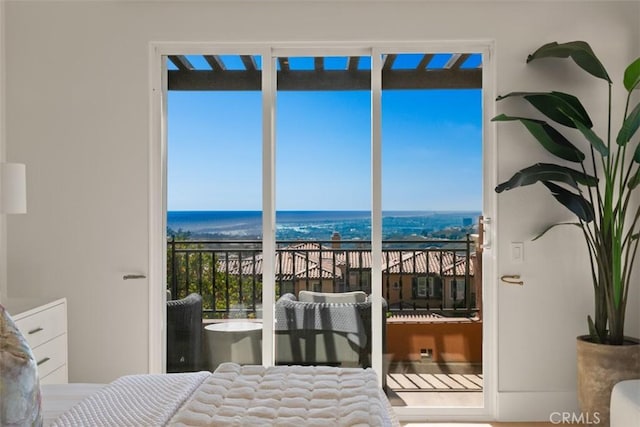 7 Suprema Dr, Newport Coast, CA 92657 - bedroom featuring a water view