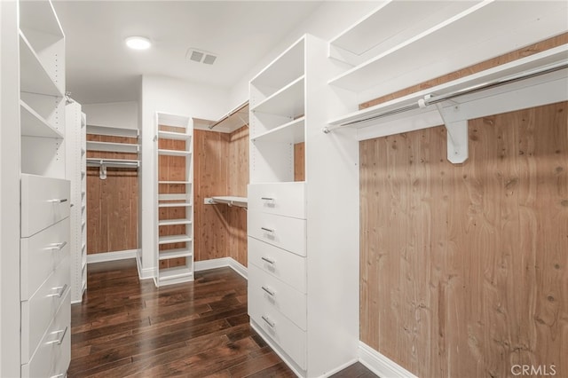 1337 8th St, Manhattan Beach, CA 90266 - walk in closet featuring dark wood-style floors