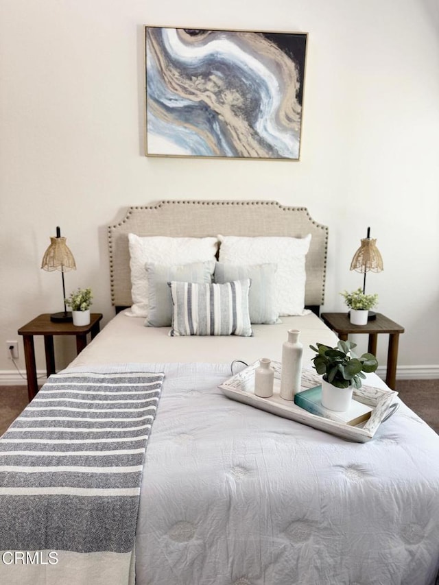 501 E Del Mar Blvd Unit 303, Pasadena, CA 91101 - bedroom featuring baseboards and carpet