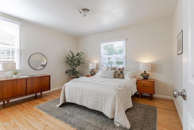 1500 E Topeka St, Pasadena, CA 91104 - bedroom with light wood-style floors and baseboards