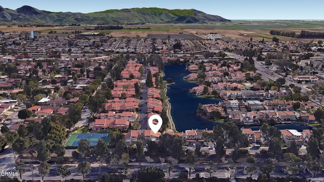 1716 Shoreline St, Camarillo, CA 93010 - view of property location featuring a water and mountain view and nearby suburban area
