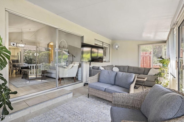 1716 Shoreline St, Camarillo, CA 93010 - sunroom featuring a chandelier