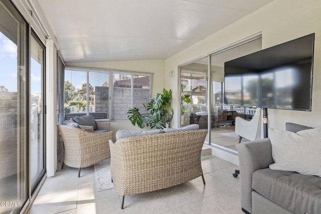 1716 Shoreline St, Camarillo, CA 93010 - sunroom / solarium with lofted ceiling and tile patterned floors