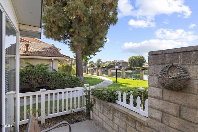 1716 Shoreline St, Camarillo, CA 93010 - view of patio with a water view