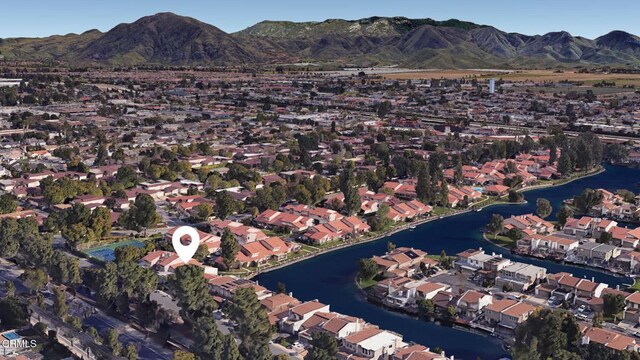 1716 Shoreline St, Camarillo, CA 93010 - view of property location featuring a water and mountain view and nearby suburban area