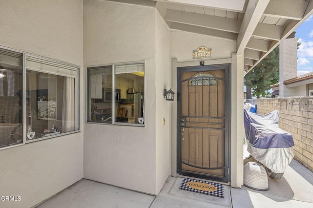 1716 Shoreline St, Camarillo, CA 93010 - property entrance with stucco siding