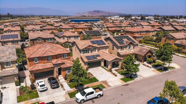 665 Tiber River Way, Oxnard, CA 93036 - aerial view of residential area featuring mountains