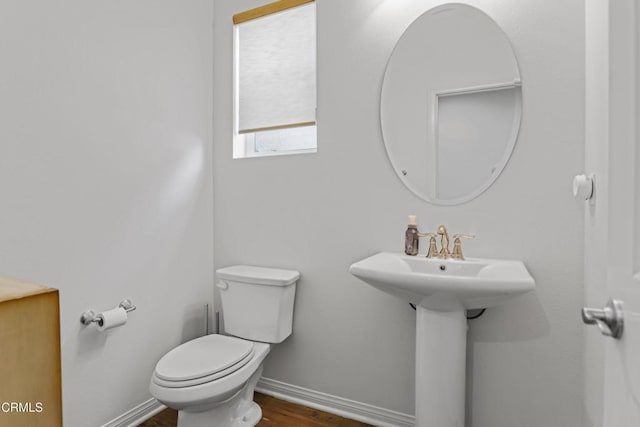 665 Tiber River Way, Oxnard, CA 93036 - half bath with toilet and wood finished floors