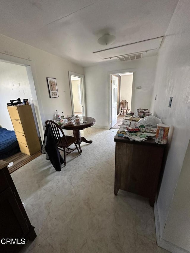 752 Stewart St Unit 1/2, Fort Bragg, CA 95437 - dining area with light colored carpet