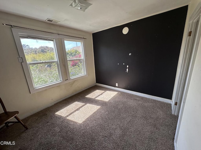 752 Stewart St Unit 1/2, Fort Bragg, CA 95437 - empty room with carpet flooring and baseboards