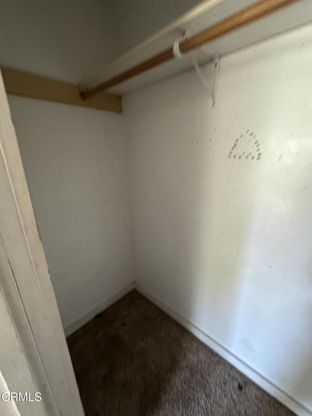 752 Stewart St Unit 1/2, Fort Bragg, CA 95437 - spacious closet with dark carpet