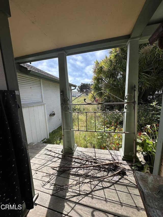 752 Stewart St Unit 1/2, Fort Bragg, CA 95437 - view of unfurnished sunroom