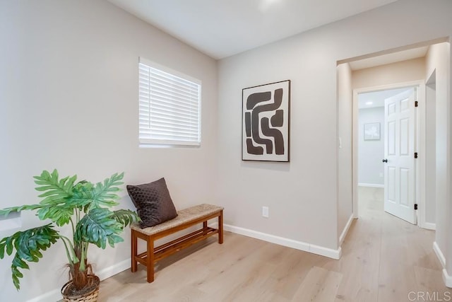 3629 Gilmore St, San Diego, CA 92113 - hallway with light wood finished floors and baseboards