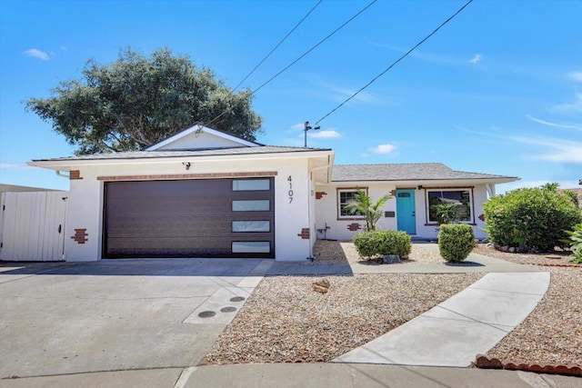 4107 Cole Way, San Diego, CA 92117 - single story home featuring a garage, concrete driveway, and stucco siding