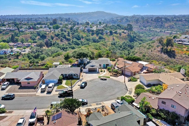 4107 Cole Way, San Diego, CA 92117 - aerial view of residential area featuring mountains