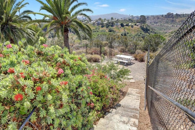 4107 Cole Way, San Diego, CA 92117 - view of yard featuring a mountain view