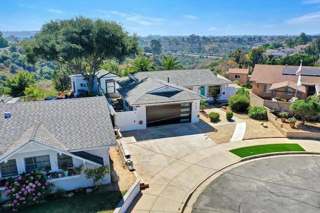 4107 Cole Way, San Diego, CA 92117 - aerial view of property and surrounding area