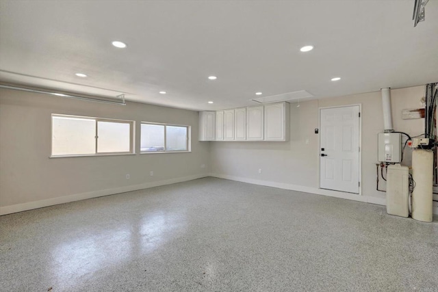 4107 Cole Way, San Diego, CA 92117 - below grade area with recessed lighting and tankless water heater