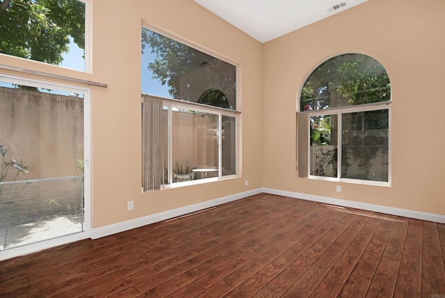 12672 Carmel Country Rd Unit 51, San Diego, CA 92130 - empty room featuring wood finished floors