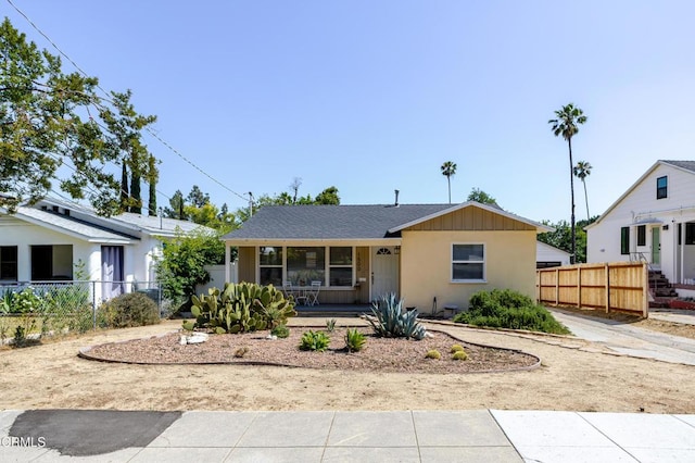 1500 E Topeka St, Pasadena, CA 91104 - single story home with covered porch and stucco siding
