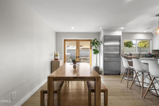 527 Keyser Rondo, Camarillo, CA 93010 - dining room with light wood-style flooring and recessed lighting