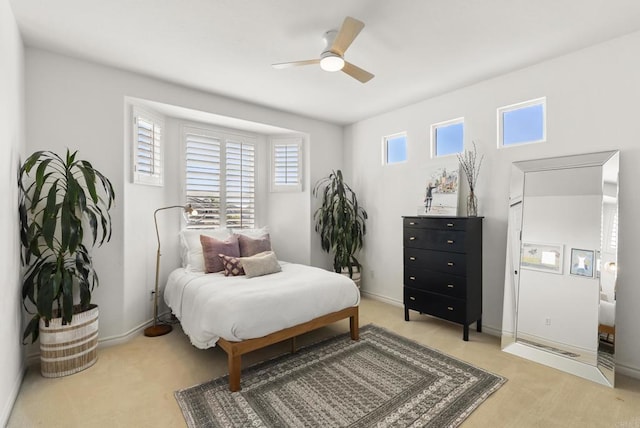 1480 Regatta Rd, Carlsbad, CA 92011 - bedroom with multiple windows and a ceiling fan