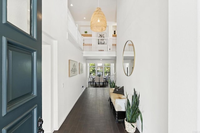 1480 Regatta Rd, Carlsbad, CA 92011 - entrance foyer with a towering ceiling and recessed lighting