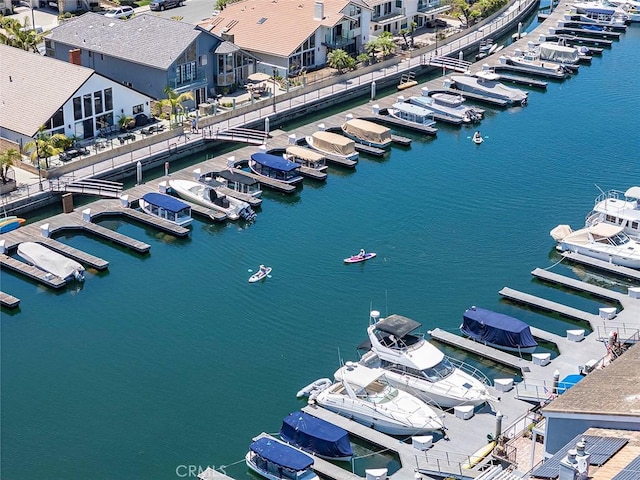 3496 Windspun, Huntington Beach, CA 92649 - drone / aerial view of a marina and a nearby body of water
