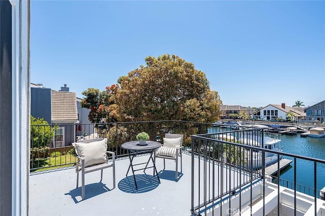 3496 Windspun, Huntington Beach, CA 92649 - balcony featuring a water view