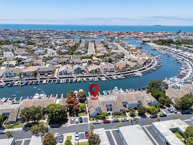 3496 Windspun, Huntington Beach, CA 92649 - drone / aerial view of a large body of water and a marina