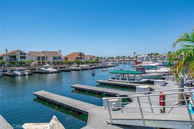 3496 Windspun, Huntington Beach, CA 92649 - dock featuring a water view
