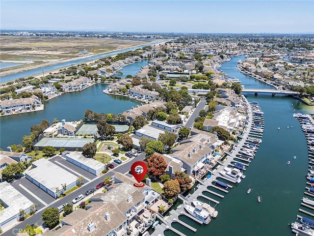 3496 Windspun, Huntington Beach, CA 92649 - aerial perspective of suburban area with a large body of water