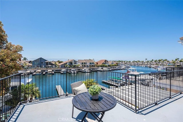 3496 Windspun, Huntington Beach, CA 92649 - patio / terrace featuring a water view