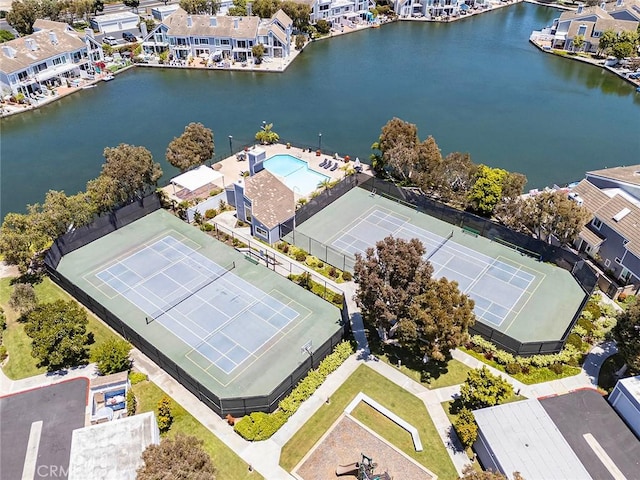 3496 Windspun, Huntington Beach, CA 92649 - bird's eye view of a large body of water and a pool