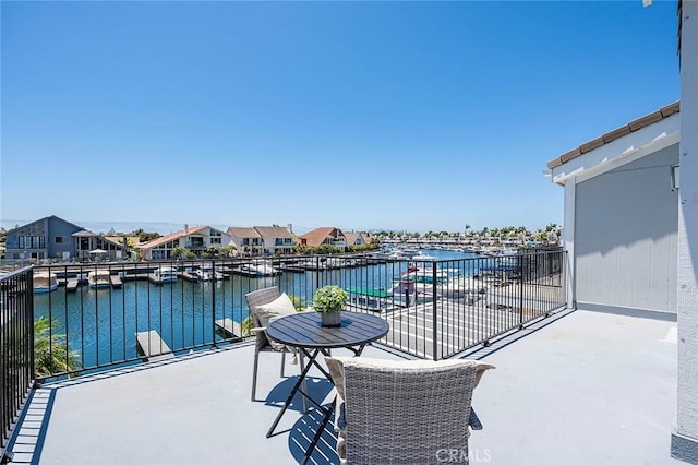 3496 Windspun, Huntington Beach, CA 92649 - patio / terrace featuring a water view