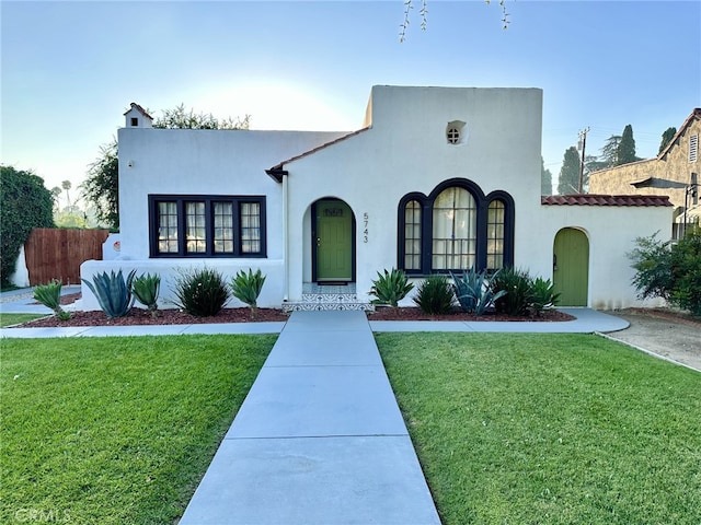5743 Magnolia Ave, Riverside, CA 92506 - mediterranean / spanish-style home with stucco siding