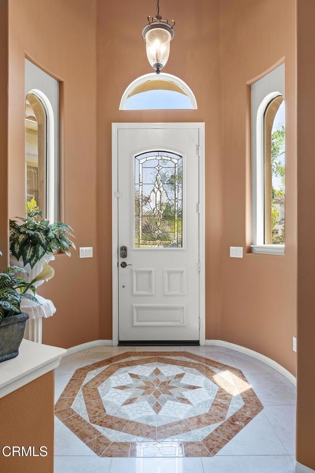 1776 Marsala Way, Camarillo, CA 93012 - entryway with inlaid floor details and a high ceiling