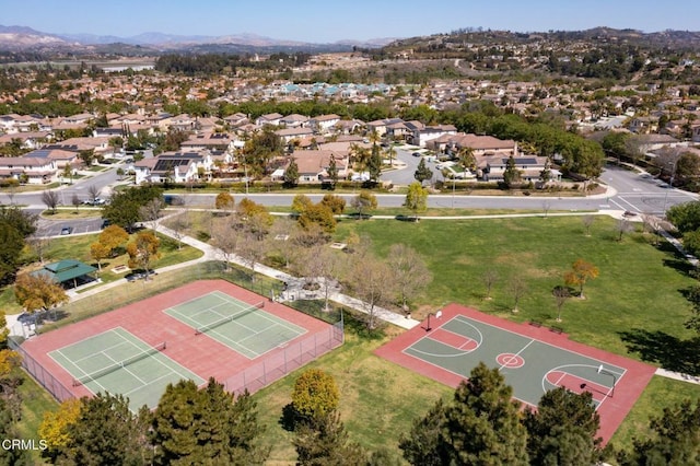 1776 Marsala Way, Camarillo, CA 93012 - aerial view of residential area featuring a mountain backdrop