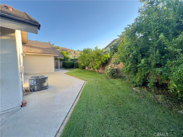 25488 Orange Crest Way, Loma Linda, CA 92354 - fenced backyard with a patio