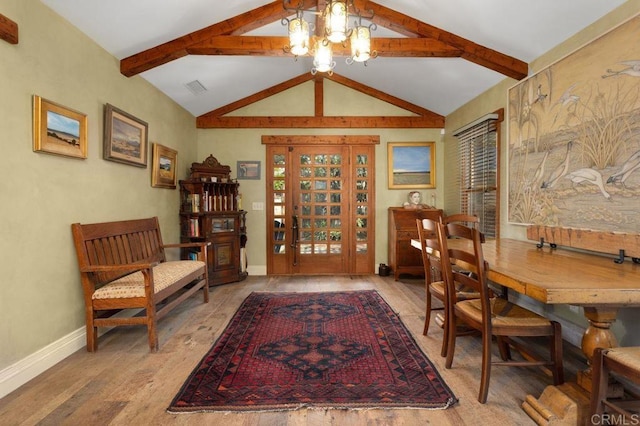 934 Arden Dr, Encinitas, CA 92024 - entrance foyer featuring wood finished floors and a chandelier