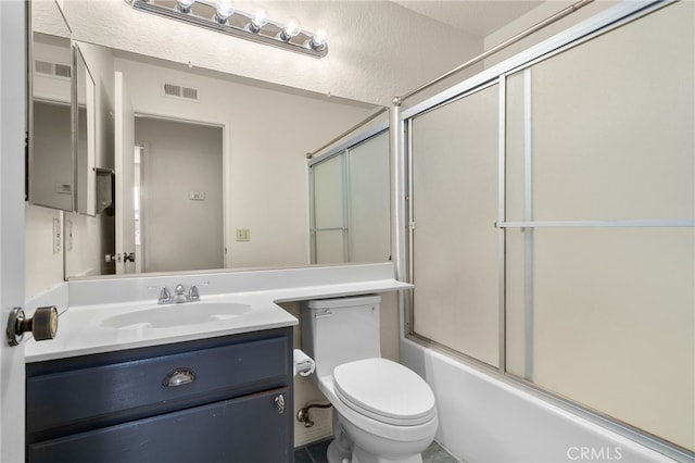 7353 Cascade Ct, Rancho Cucamonga, CA 91730 - full bathroom with vanity and shower / bath combination with glass door