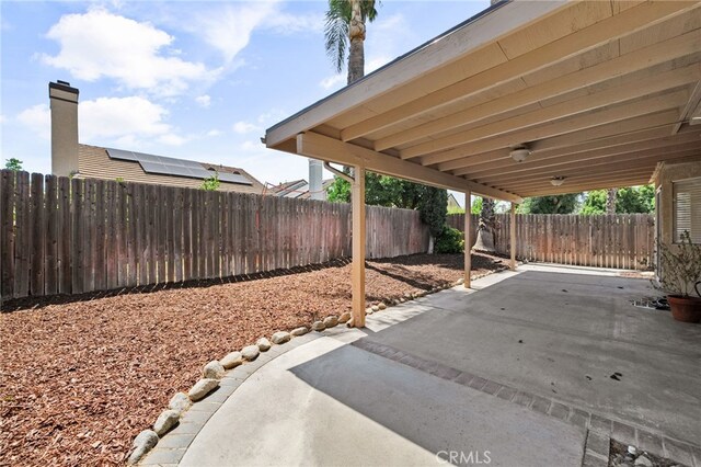 7353 Cascade Ct, Rancho Cucamonga, CA 91730 - fenced backyard with a patio