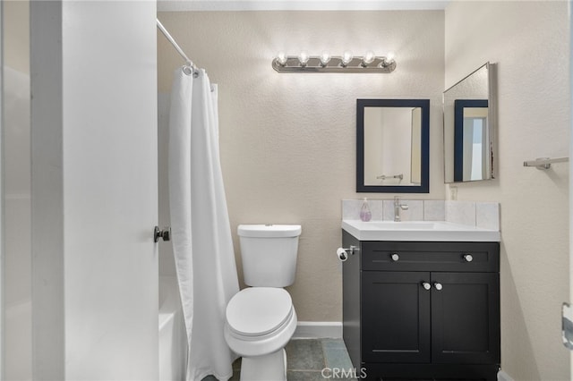 7353 Cascade Ct, Rancho Cucamonga, CA 91730 - full bath featuring vanity and shower / bathtub combination with curtain